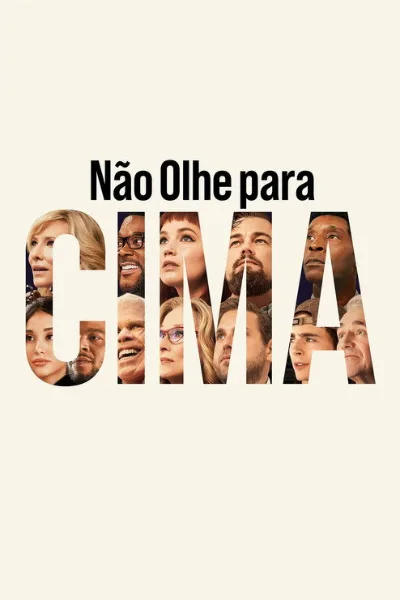 Capa de Não Olhe Para Cima